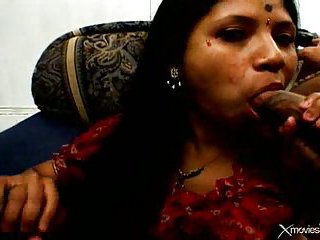Double facial for indian milf