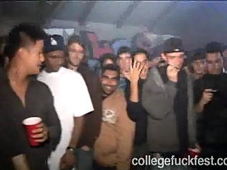 Wild sex at hot college party