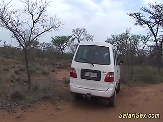 African safari groupsex fuck orgy