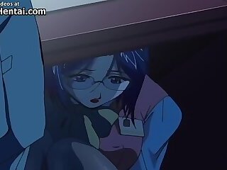 Hentai sexy office lady loves to give pleasure