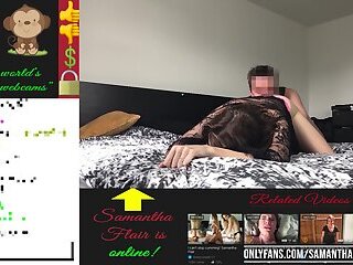Stepdad caught me camming and fucked me hard