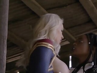superheroines solve a conflict by black pussylicker fuc