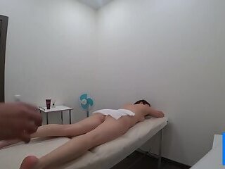 Massage, Masturbation, and a Hot Blowjob