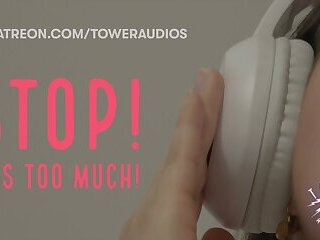 Stop! It's Too Much! (Erotic Audio For Women) (Audioporn)