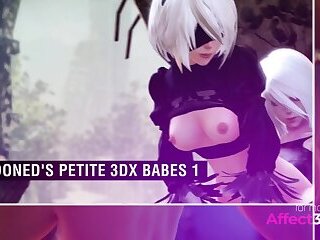 Petite 3d Animation Babes By Bandoned