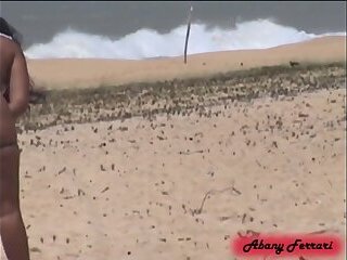 Morena Bunduda doing Exhibitionism at Praia do Nordeste